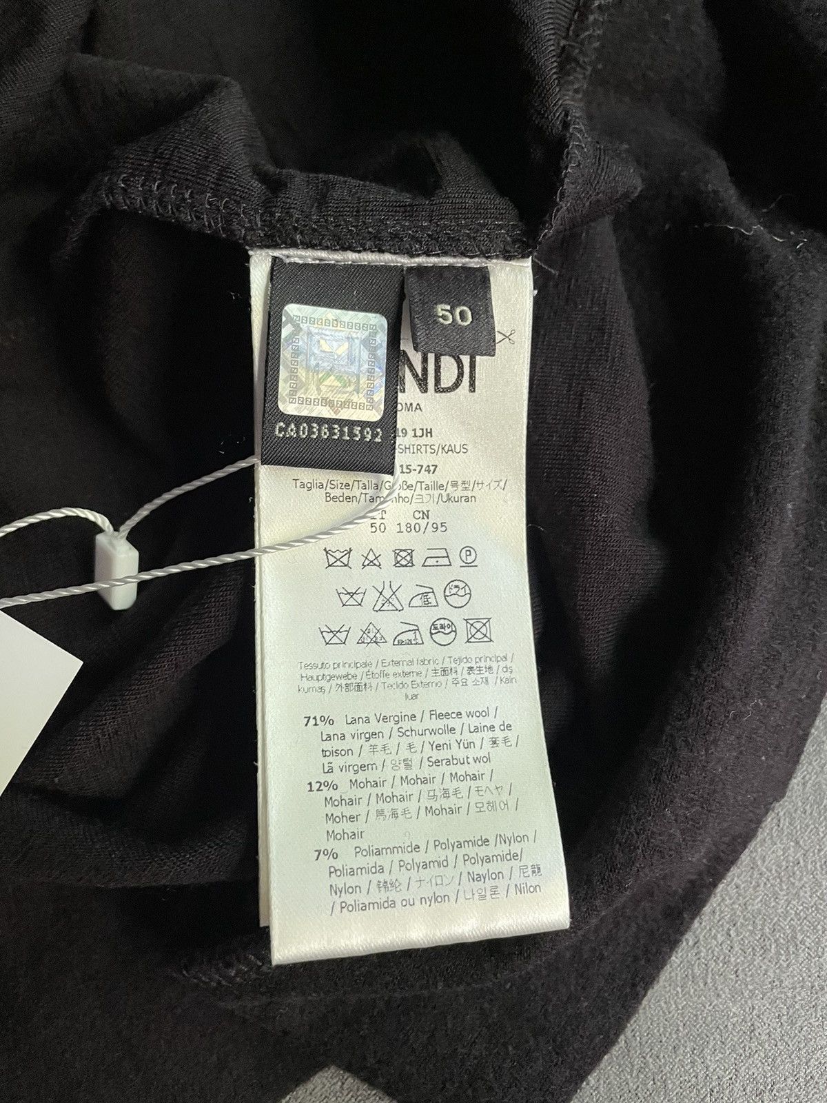 Fendi Fendi Bug Eyes Wool Sweater Size US M / EU 48-50 / 2 - 9 Thumbnail