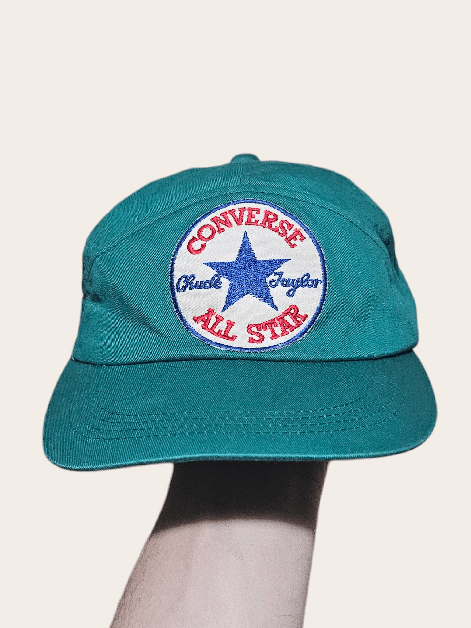 Converse Converse Big Logo 80's Green Hat Size ONE SIZE - 1 Thumbnail