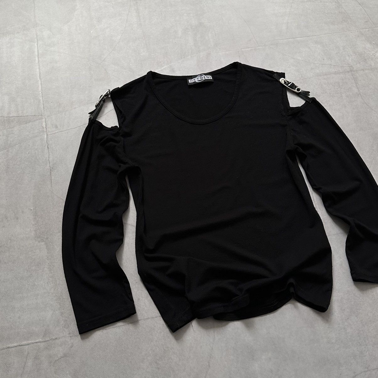 Hysteric Glamour × Undercover Punk Pin Black Long Sleeve AvantGarde Hysteric Glamour Vibe Size S / US 4 / IT 40 - 7 Thumbnail