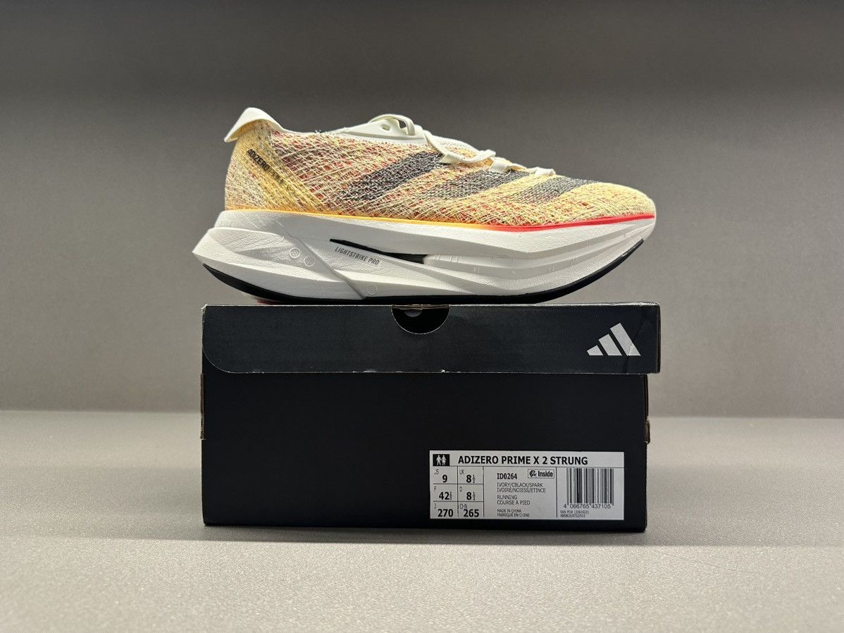 Adidas Adidas Adizero Prime x 2 Strung Ivory Spark Size US 9 / EU 42 - 4 Thumbnail