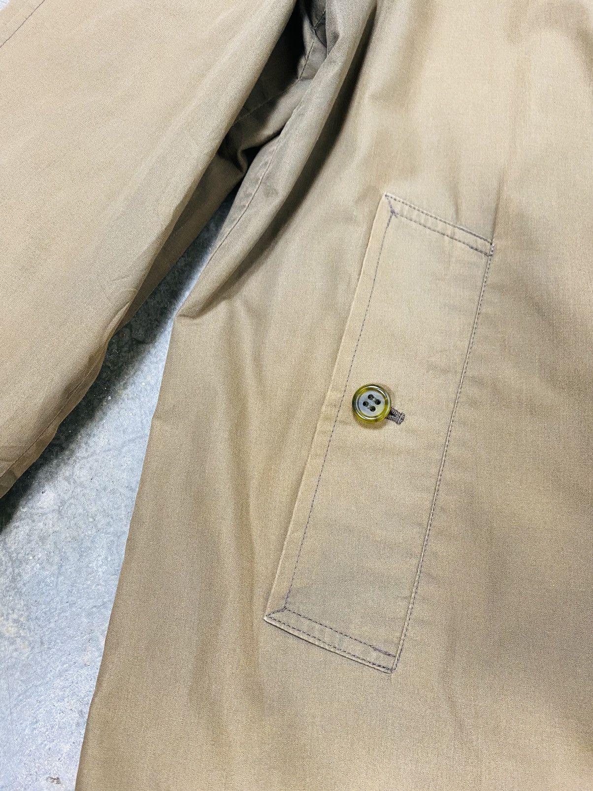 Burberry Vintage Burberry Hidden Buttons Trench Coat Size US L / EU 52-54 / 3 - 9 Thumbnail