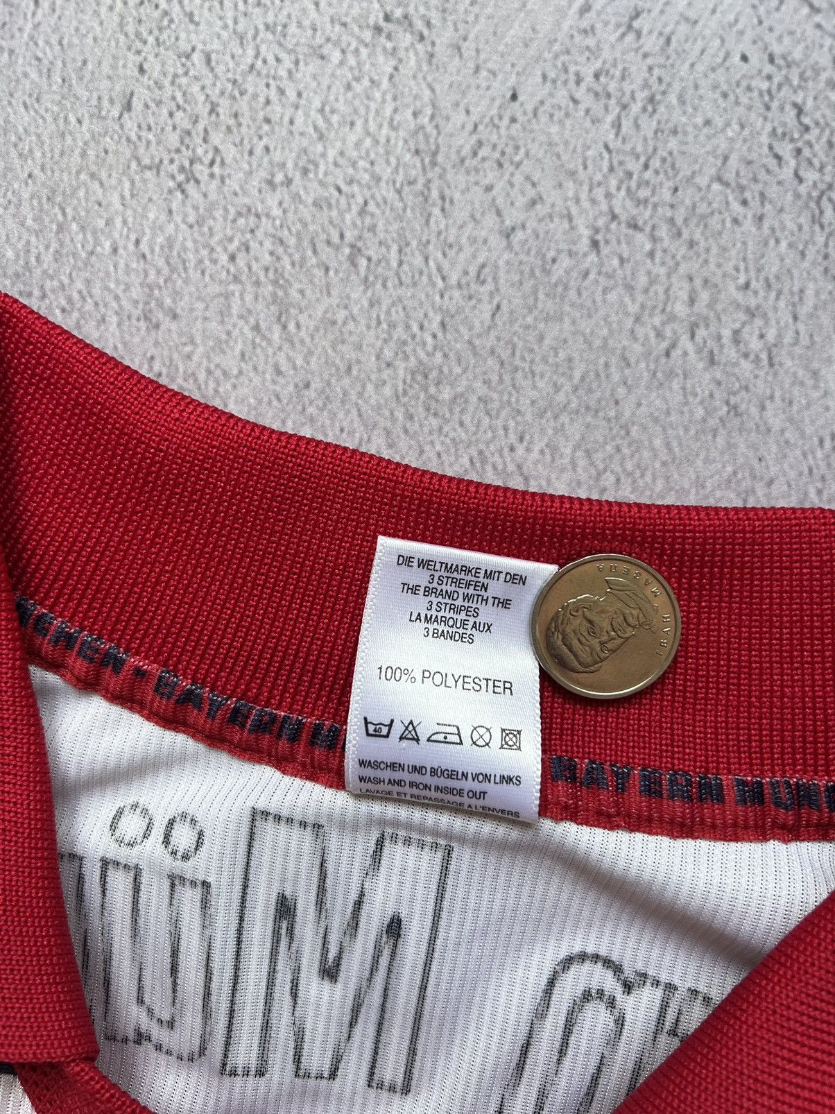 Adidas ADIDAS BAYERN MUNCHEN 98 FOOTBALL SOCCER Jersey MATTHAUS 10 Size US XL / EU 56 / 4 - 14 Thumbnail