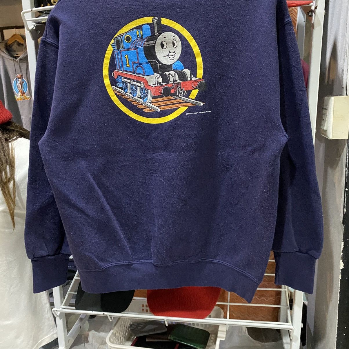 Rap Tees VINTAGE 1999 Thomas the tank engine Sweatshirt Size US M / EU 48-50 / 2 - 4 Thumbnail