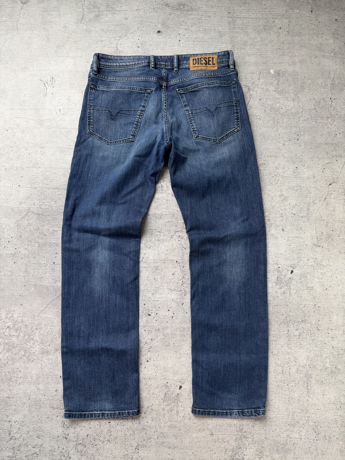 Diesel Vintage Diesel Jeans Faded Washed Distressed Japanese Wide Size US 31 - 1 Thumbnail