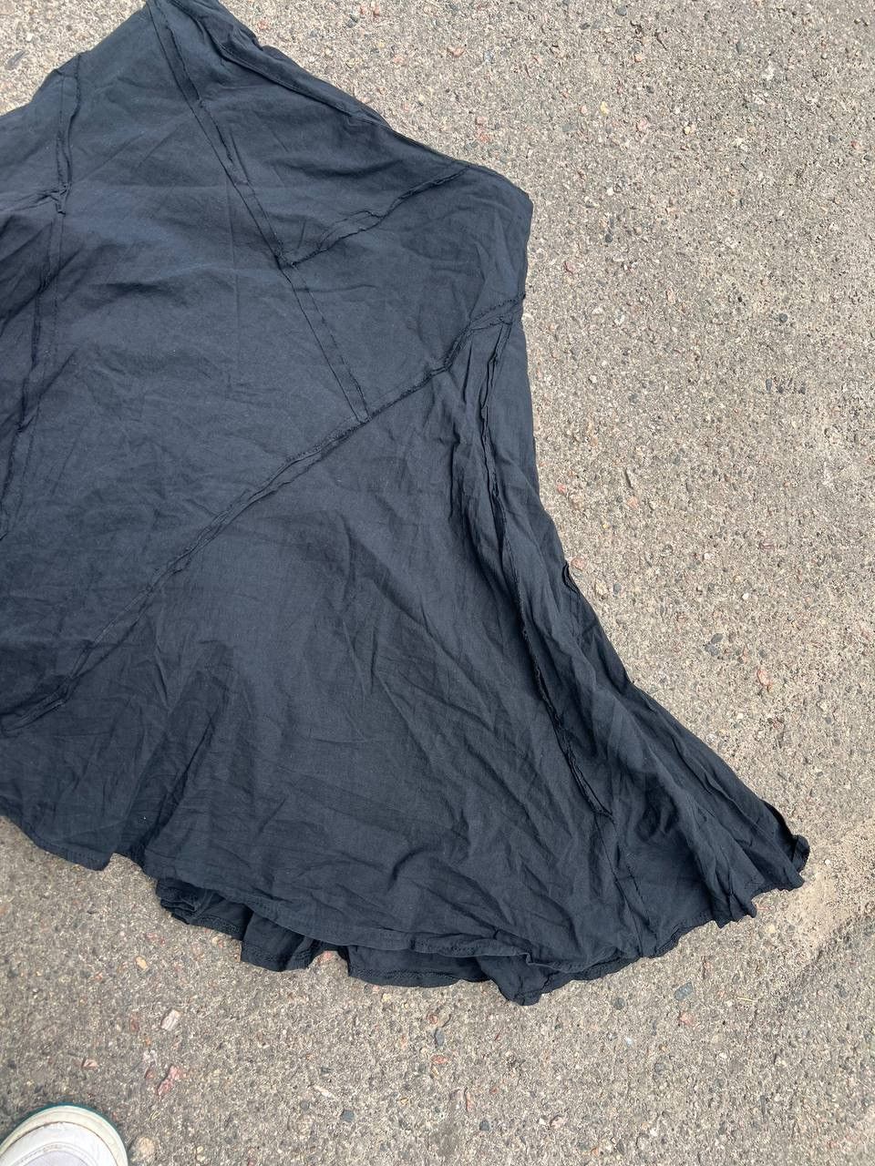 Designer × Japanese Brand × Vintage Vintage Asymmetrical Pleated y2k Skirt Wrap Size 26" / US 2 / IT 38 - 3 Thumbnail