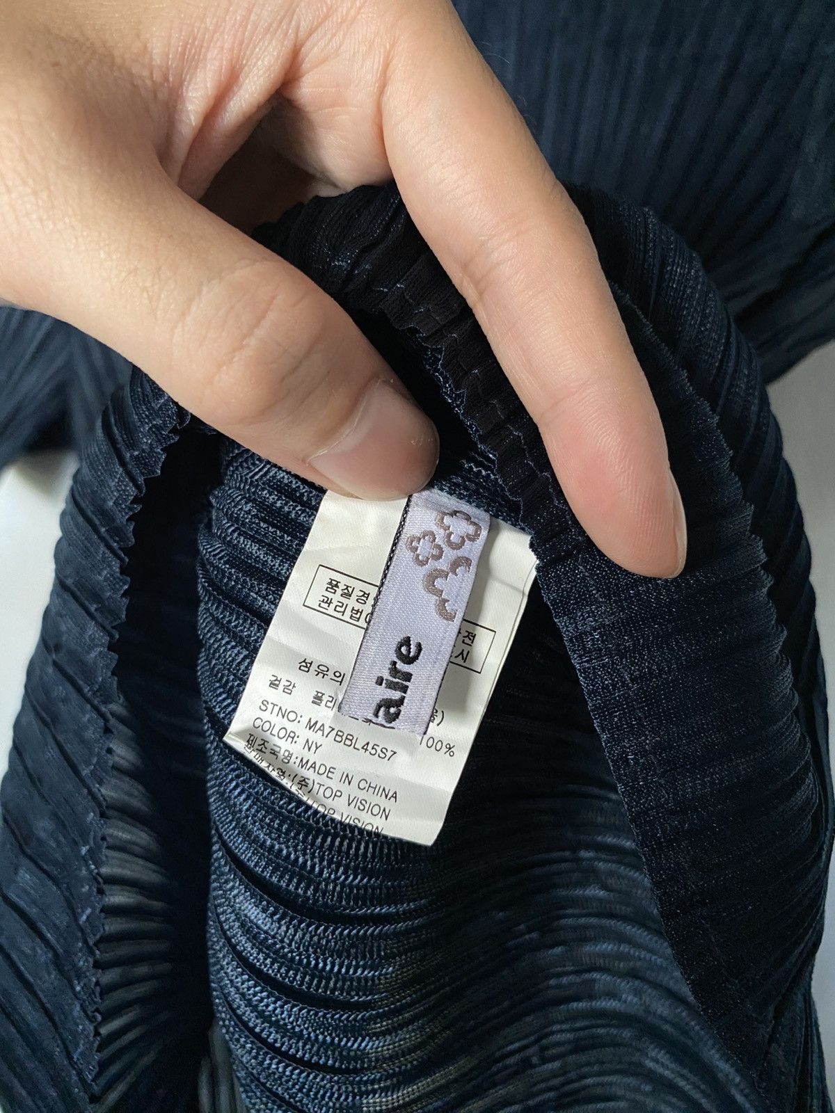 Issey Miyake × Japanese Brand × Yohji Yamamoto Marieclaire Pleated Top Issey Style Size ONE SIZE - 5 Thumbnail