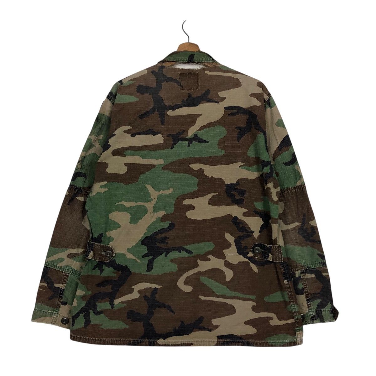 Vintage 📌Vintage Chore Work Jacket Military Us Air Force Camouflage Size US M / EU 48-50 / 2 - 9 Thumbnail