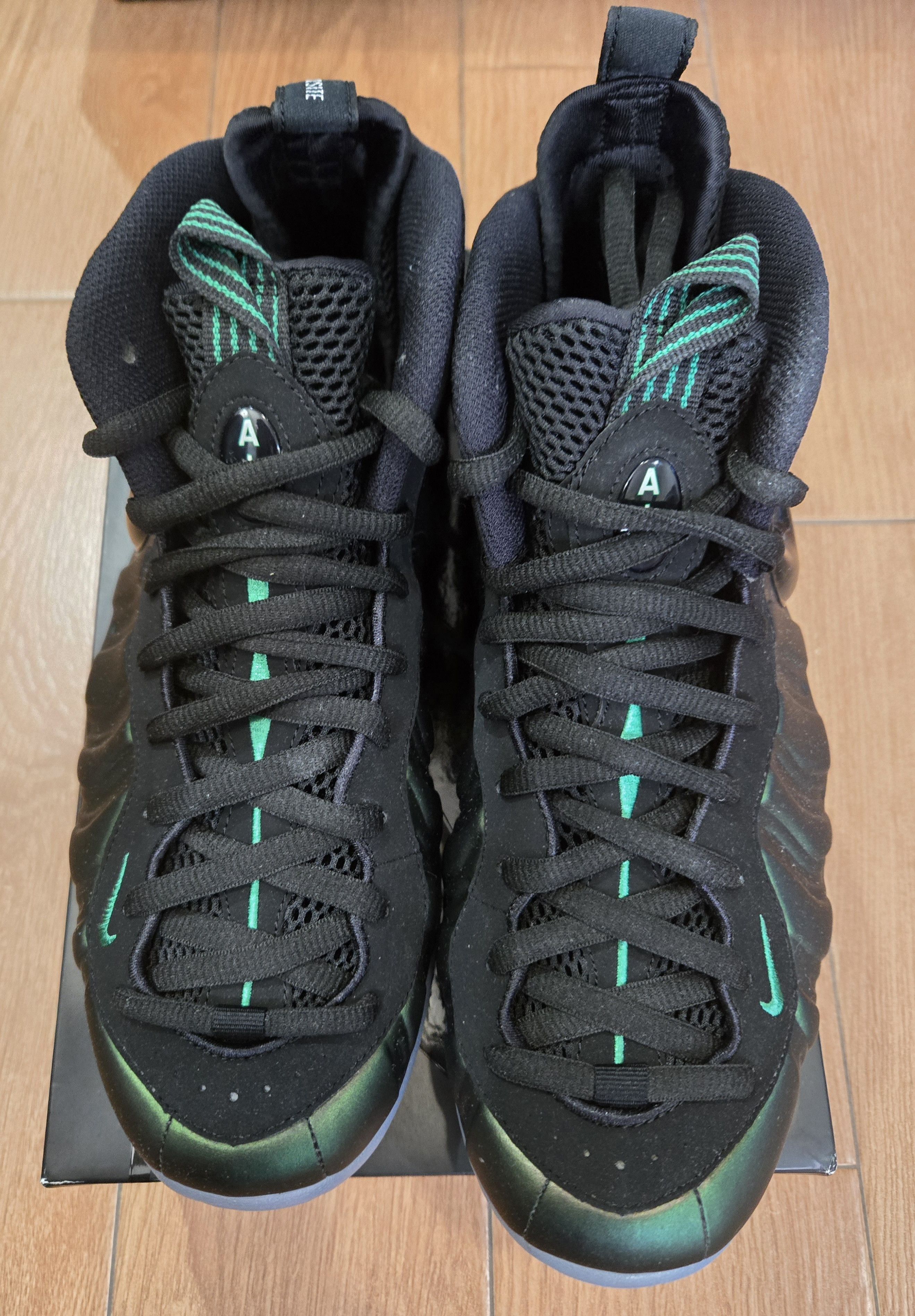 Nike Nike Air Foamposite Pro Pine Green Size US 11.5 / EU 44-45 - 4 Thumbnail