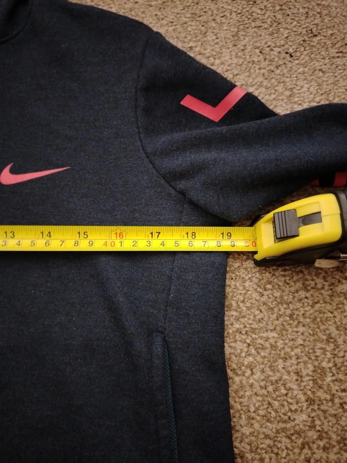 Nike Nike Dri-FIT Hoodie Women’s Small Navy Pink Swoosh Thumbhole Size S / US 4 / IT 40 - 10 Thumbnail