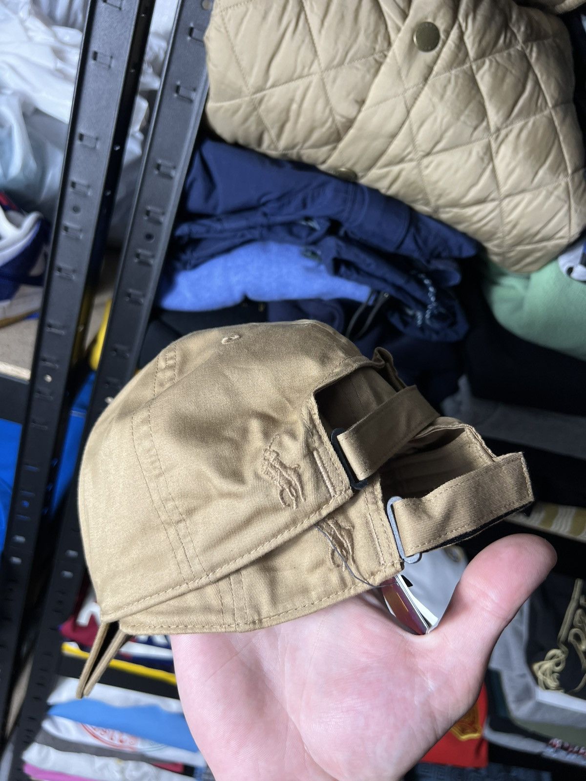 Polo Ralph Lauren 🔥 NWT Polo Ralph Lauren Cap — Beige (One Size) Size ONE SIZE - 4 Thumbnail