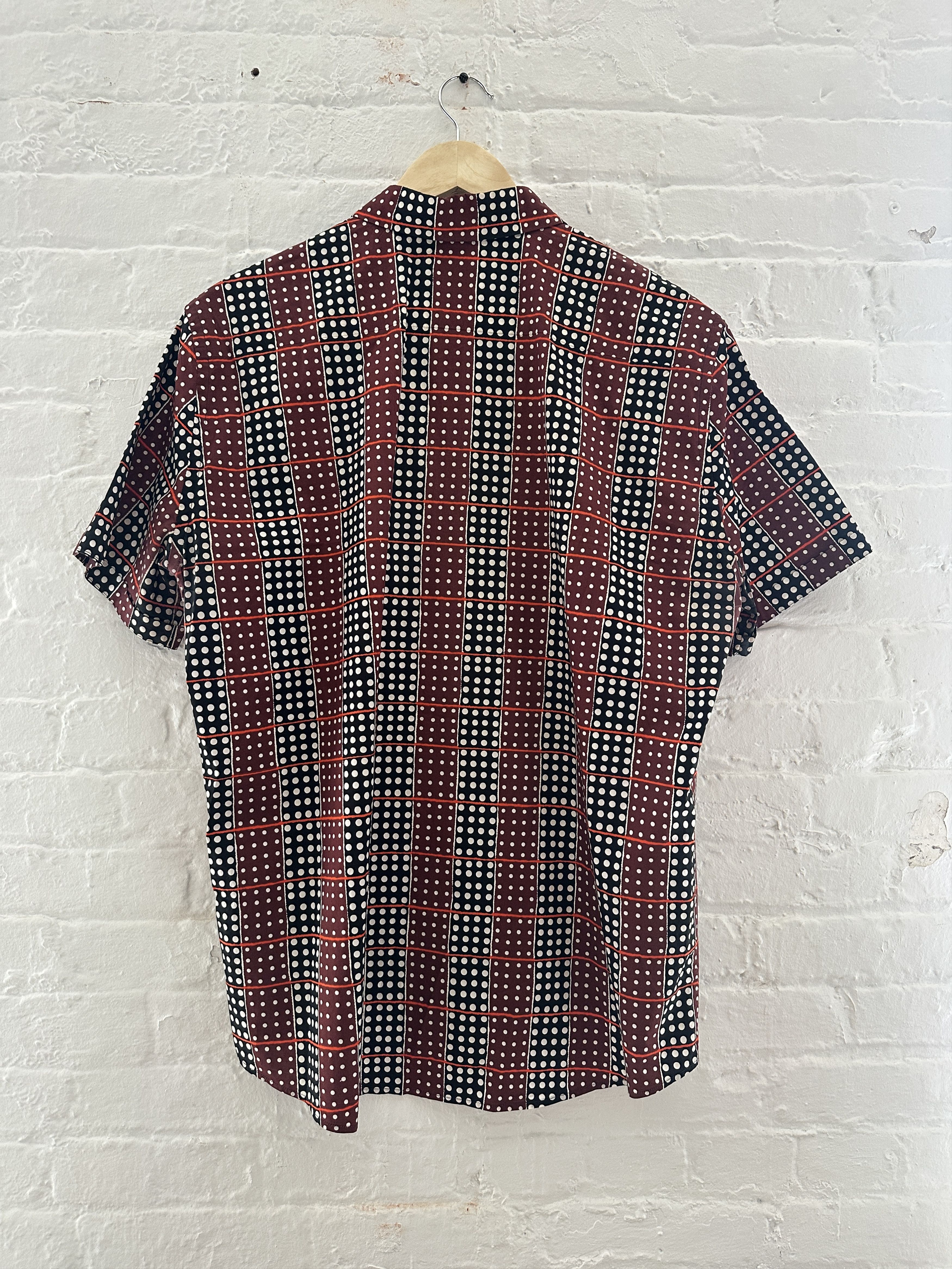 Marni Marni Short Sleeve Button Up Shirt Size US L / EU 52-54 / 3 - 4 Thumbnail