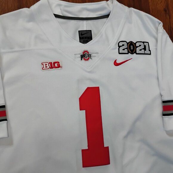 Nike Nike Ohio State Buckeyes Justin Fields Football Jersey Size US XXL / EU 58 / 5 - 1 Thumbnail