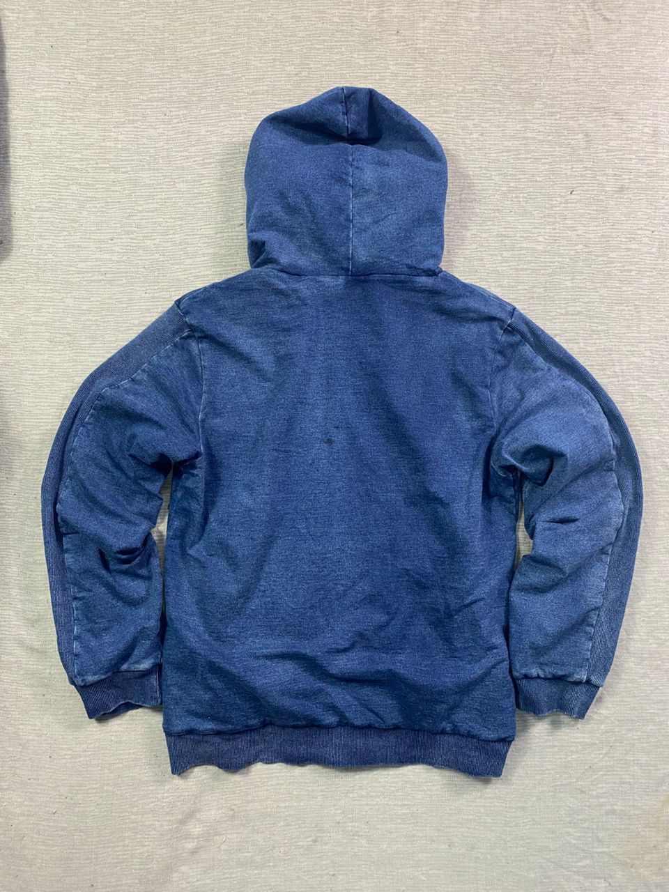 If Six Was Nine × In The Attic × Le Grande Bleu (L.G.B.) In The Attic Indigo Wash Sherpa Lined Zip Hoodie Size US L / EU 52-54 / 3 - 2 Thumbnail