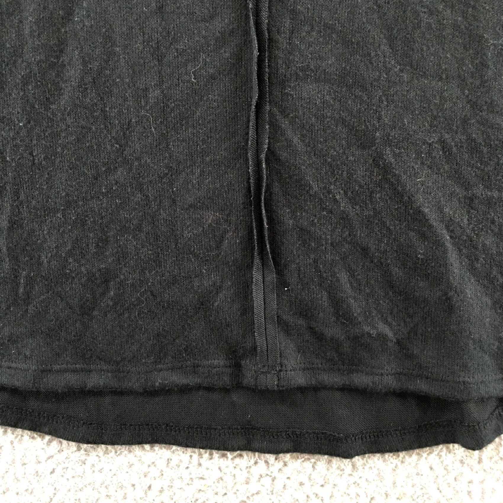 Vintage Knox Rose Blouse Top Womens Large Black Pull Over V-Neck Long Sleeve Casual NEW Size L / US 10 / IT 46 - 7 Thumbnail