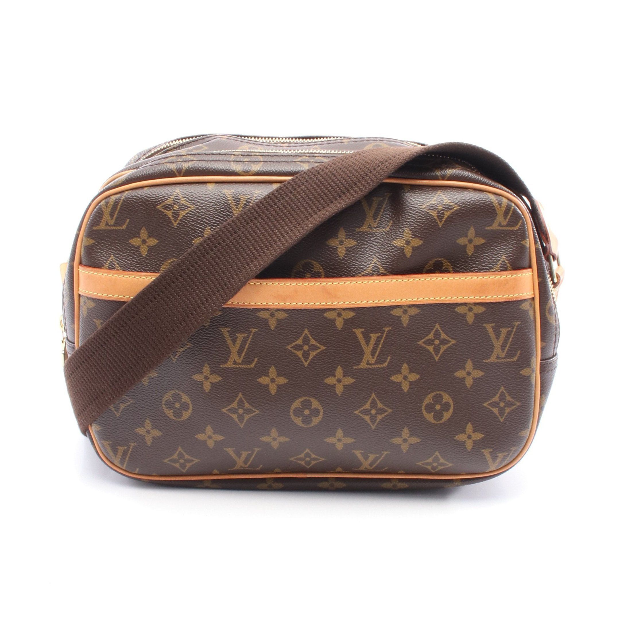 Louis Vuitton Louis Vuitton Reporter Pm Monogram Shoulder Bag Leather Brown Size ONE SIZE - 1 Thumbnail