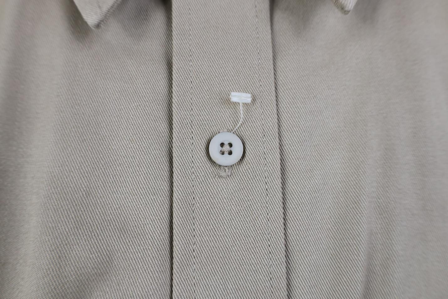 Carhartt Deadstock Vintage 90s Carhartt Button Shirt Khaki Tan USA Size US XXL / EU 58 / 5 - 6 Thumbnail