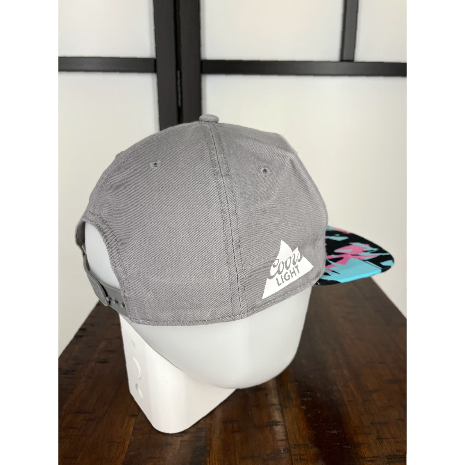 Vintage Coors Light Kaaboo Del Mar Hat Cap Snap Back Adult One Size Gray Cotton Music Size ONE SIZE - 7 Thumbnail