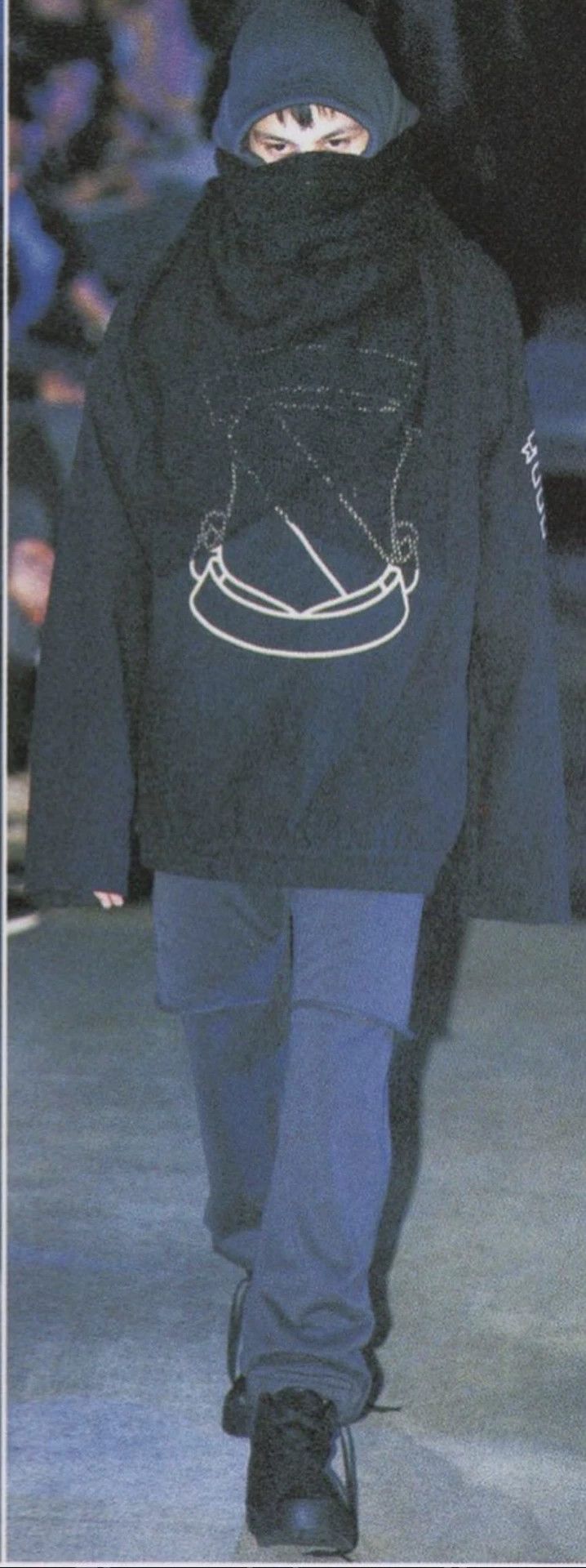Number (N)ine Number (N)ine01 Classic bullet hole shield sweatshirt 2503- Size US L / EU 52-54 / 3 - 7 Thumbnail