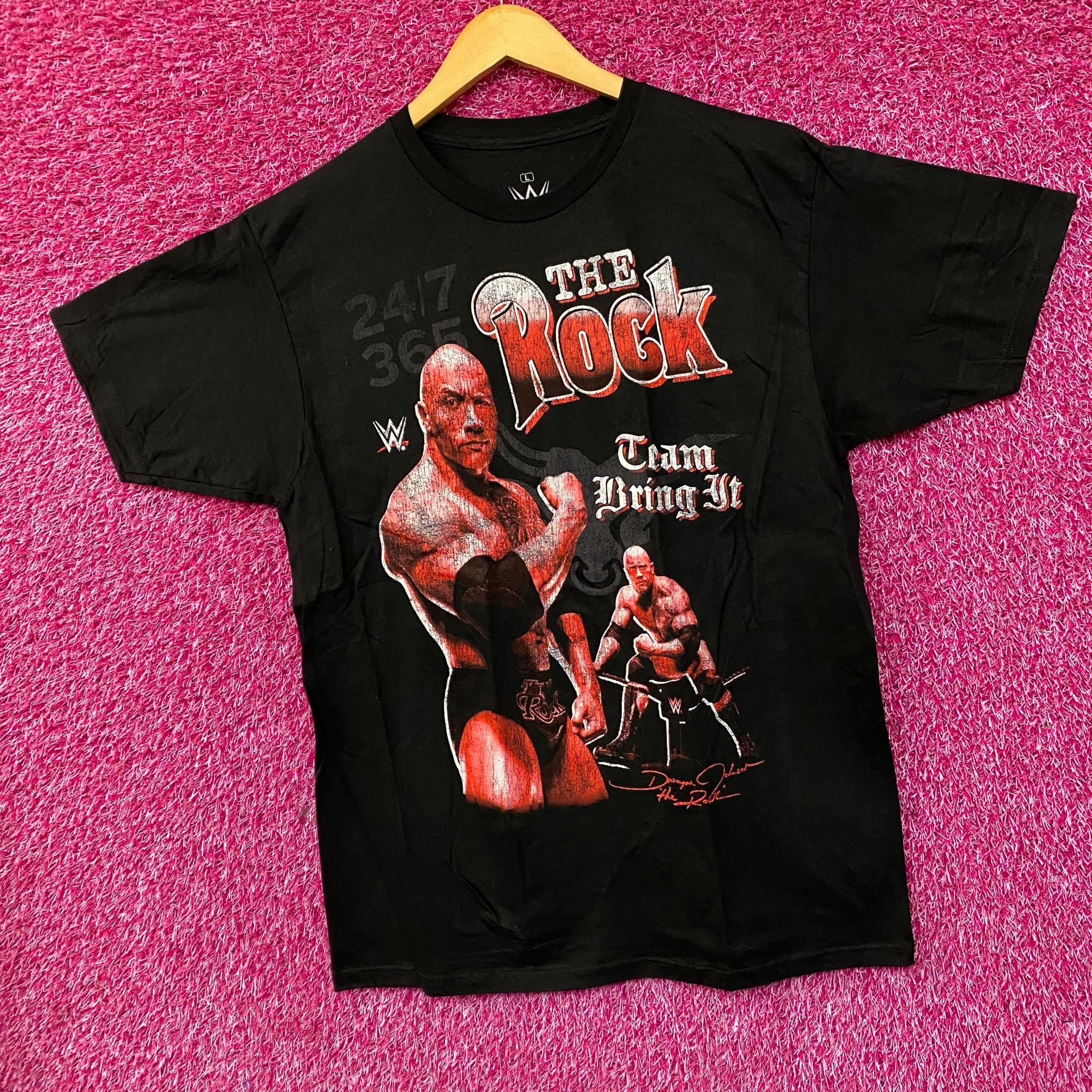WWE WWE Dwayne The Rock Johnson Tram Bring It T-Shirt Large Size US L / EU 52-54 / 3 - 3 Thumbnail