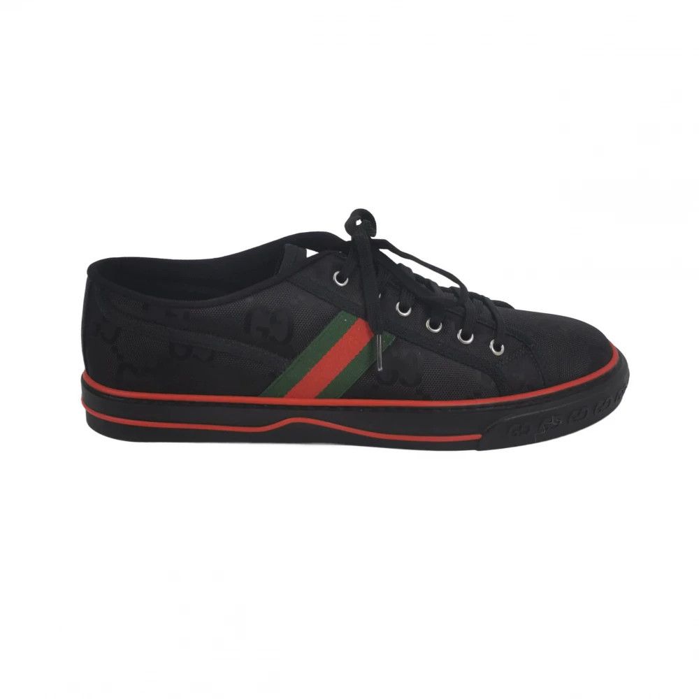 Gucci Gucci Off The Grid Canvas Stripe Sneakers Size US 12 / EU 45 - 1 Thumbnail