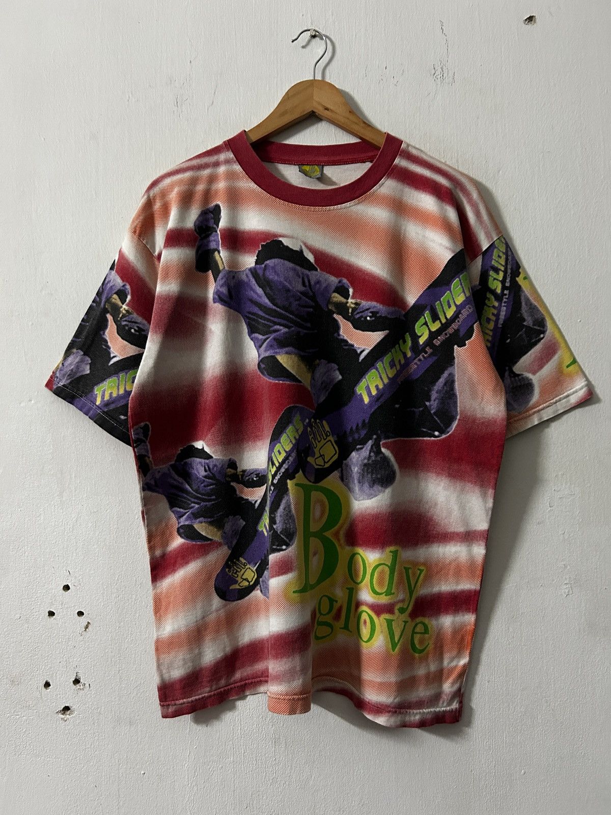 Body Glove Vintage 90’s Body Glove AOP skate surf design Size US L / EU 52-54 / 3 - 1 Thumbnail