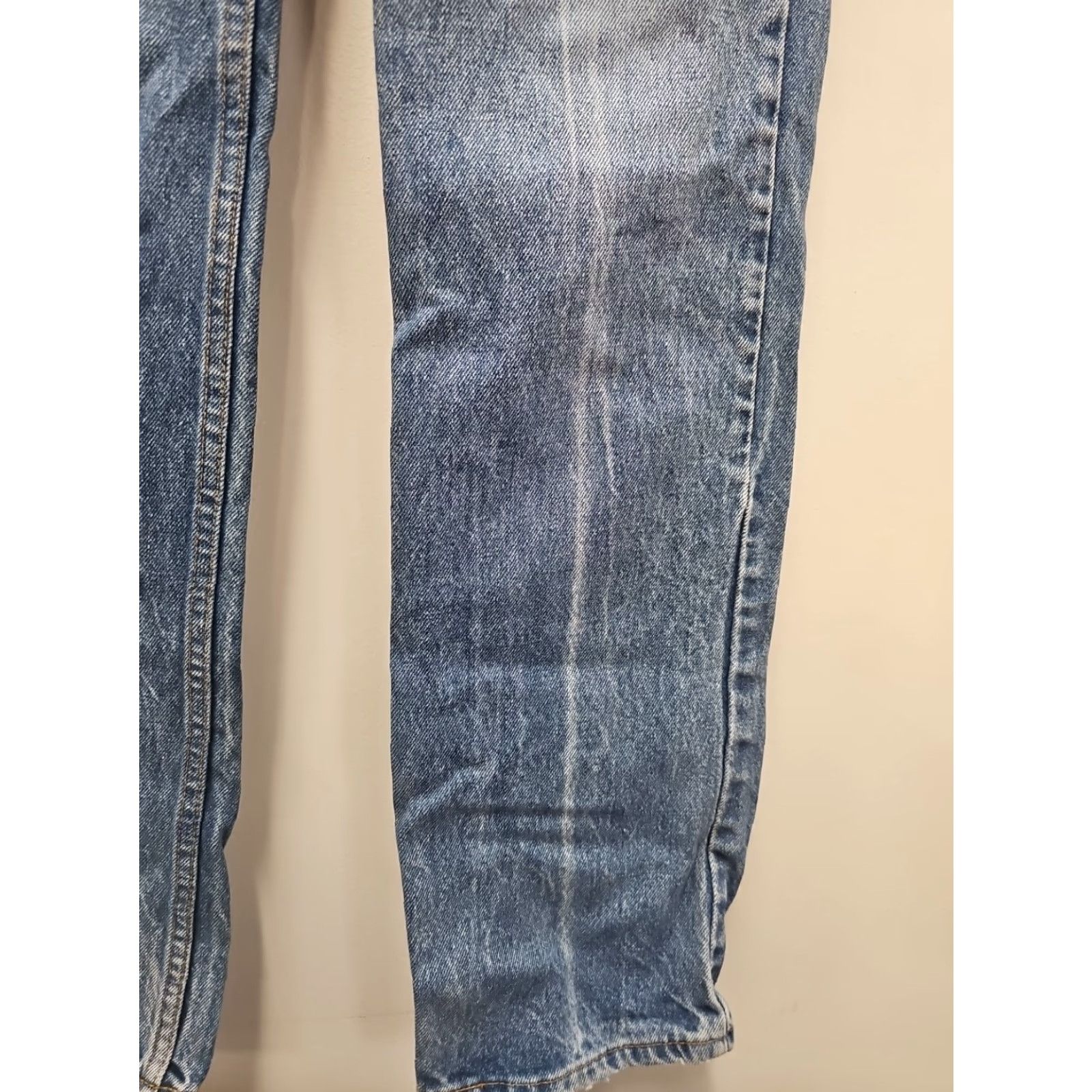Levi's VINTAGE Levi's Orange Tab DISTRESSED WORN IN Jeans 32x33 80s Levi's 500 Series Men Regular Blue Denim Jeans Size US 32 / EU 48 - 7 Thumbnail