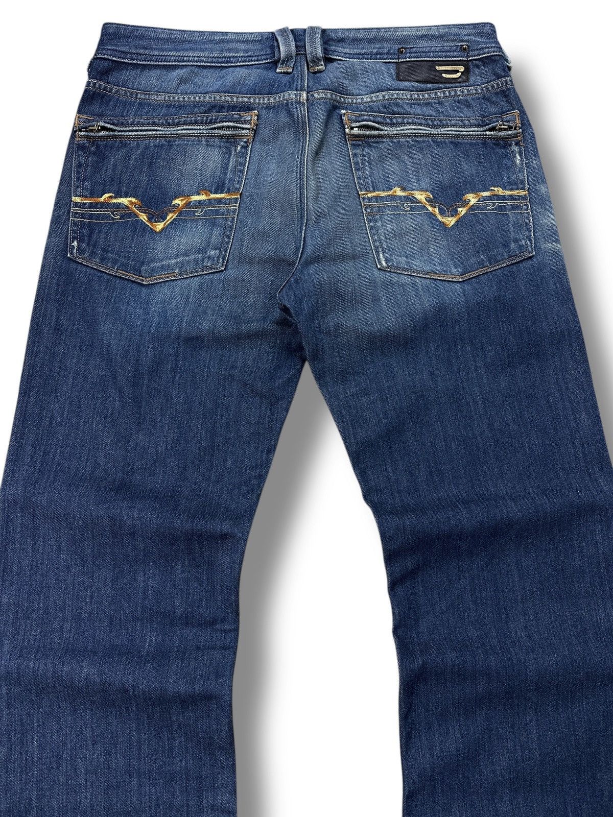 Diesel Vintage Y2K Diesel Distressed Denim Men’s Jeans Size W31 L34 Size US 31 - 2 Thumbnail