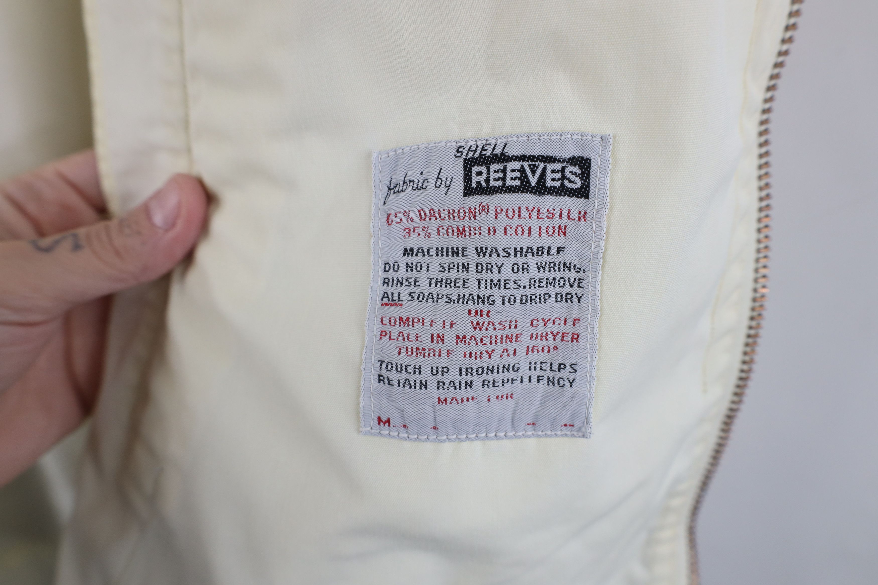Vintage Vintage 60s 70s Streetwear Cafe Racer Bomber Jacket Cream Size US XL / EU 56 / 4 - 11 Thumbnail