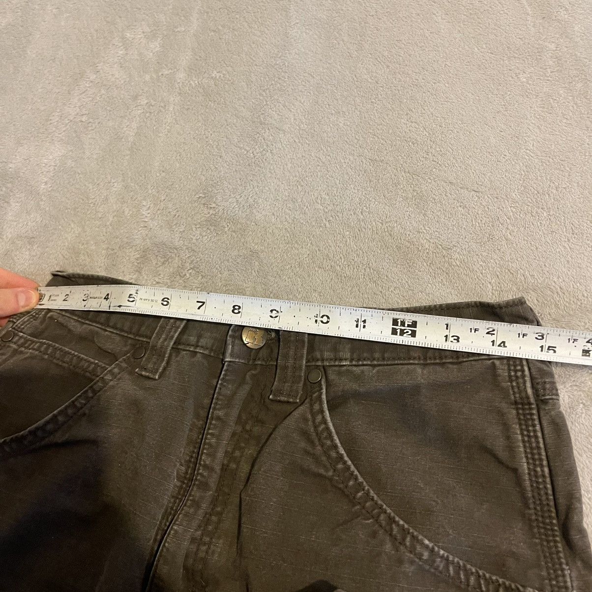 Wrangler Wrangler Riggs Cargo Workwear Pants Men 30x32 Brown Utility Size US 30 / EU 46 - 5 Thumbnail