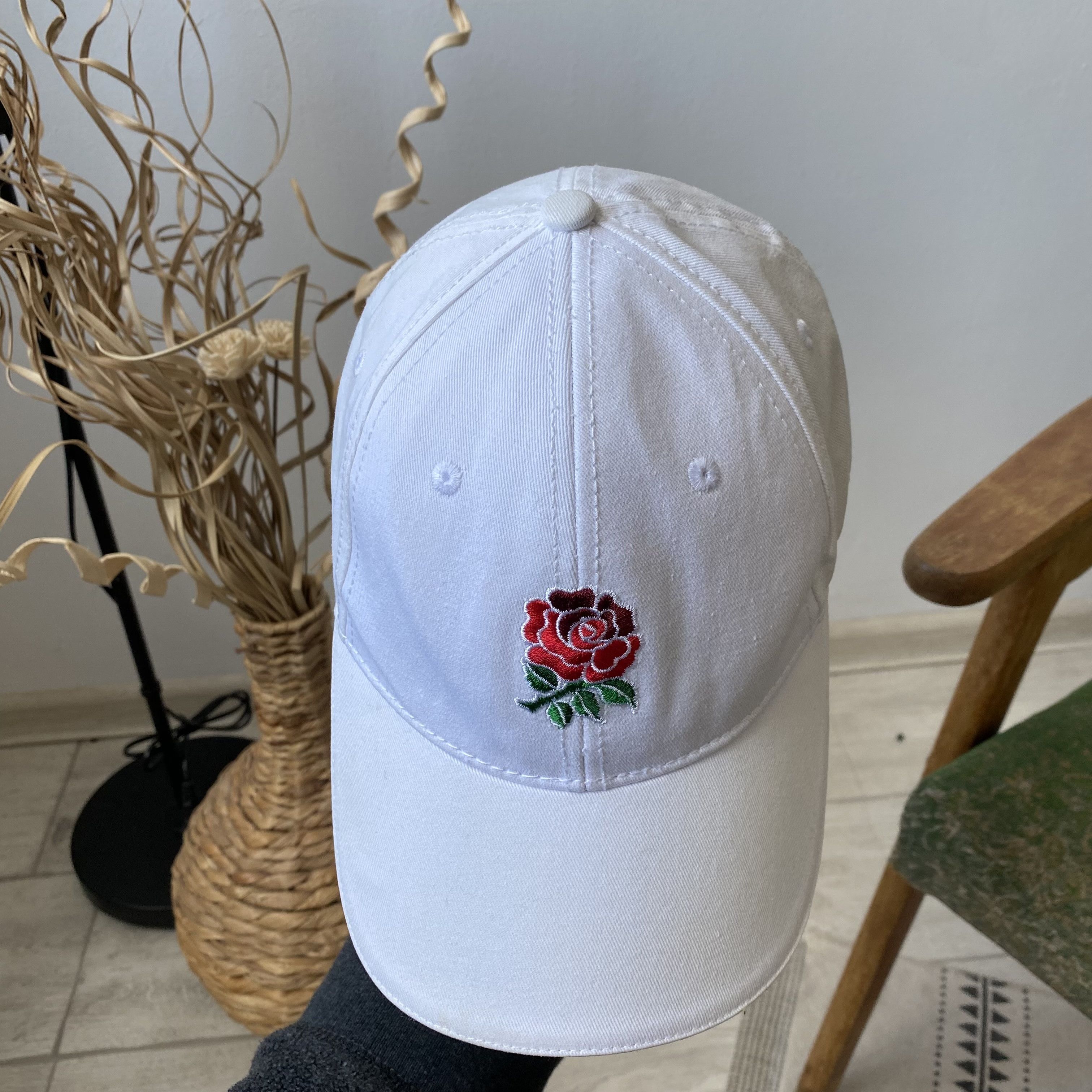 Canterbury of New Zealand 🏈 Vintage 00s Canterbury England Rugby jersey Cap Size ONE SIZE - 5 Thumbnail