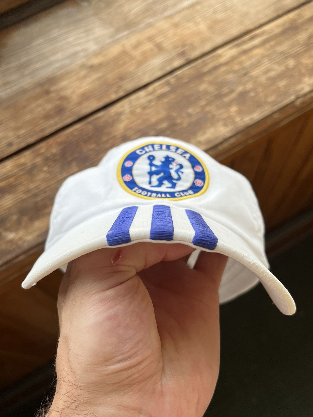 Vintage Vintage Chelsea Adidas Football Cap Size ONE SIZE - 16 Thumbnail