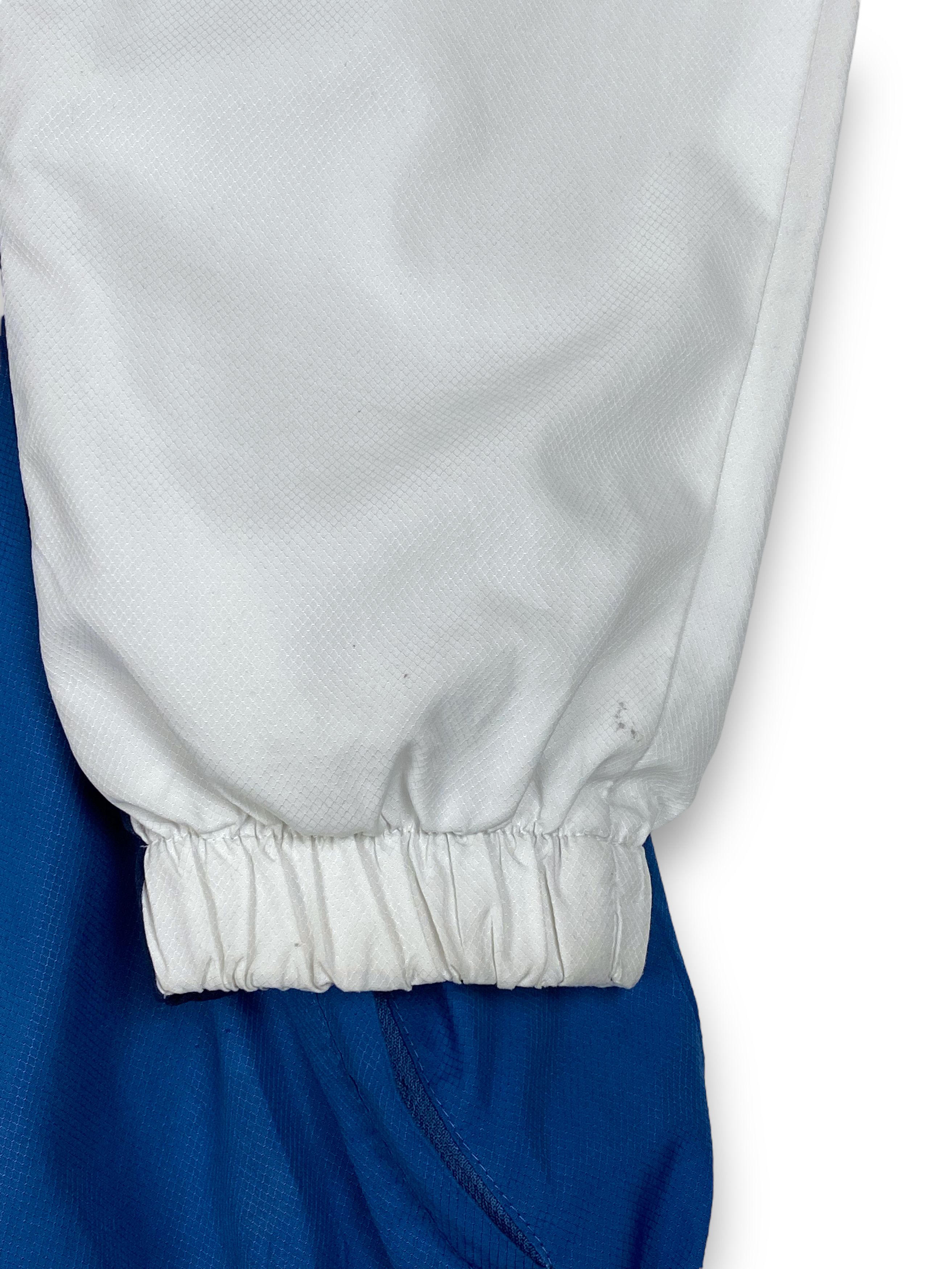 Lacoste Vintage LACOSTE White Blue Track Zip Metal Logo M751 Size US XL / EU 56 / 4 - 13 Thumbnail