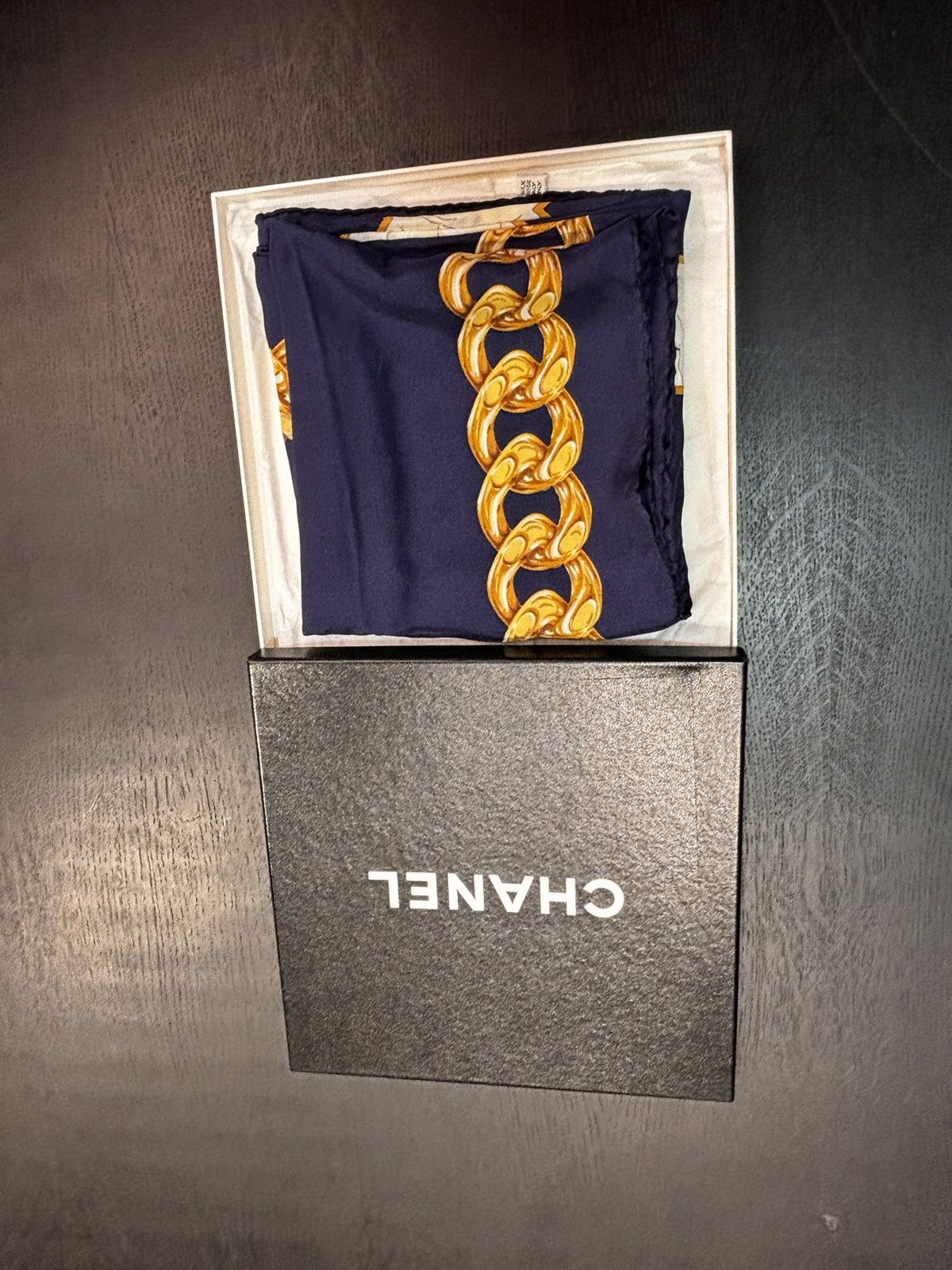 Chanel × Vintage Chanel Silk Scarves Vintage 100% Silk Made in Italy Size ONE SIZE - 8 Thumbnail