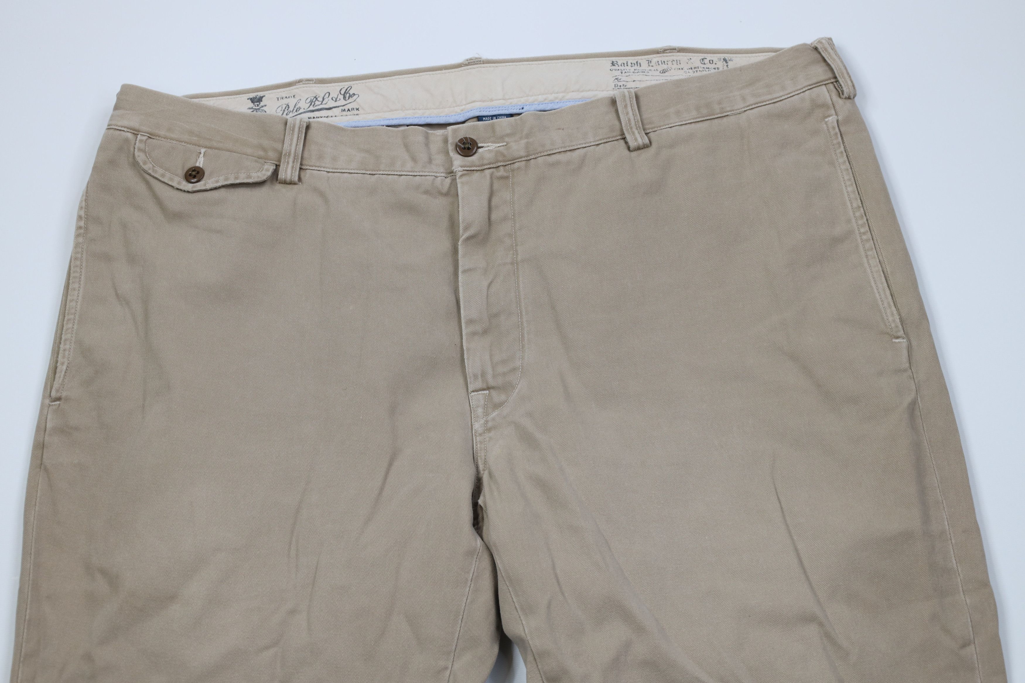 Ralph Lauren Vintage 90s Ralph Lauren Military Style Chino Pants Khaki Size US 40 / EU 56 - 2 Thumbnail