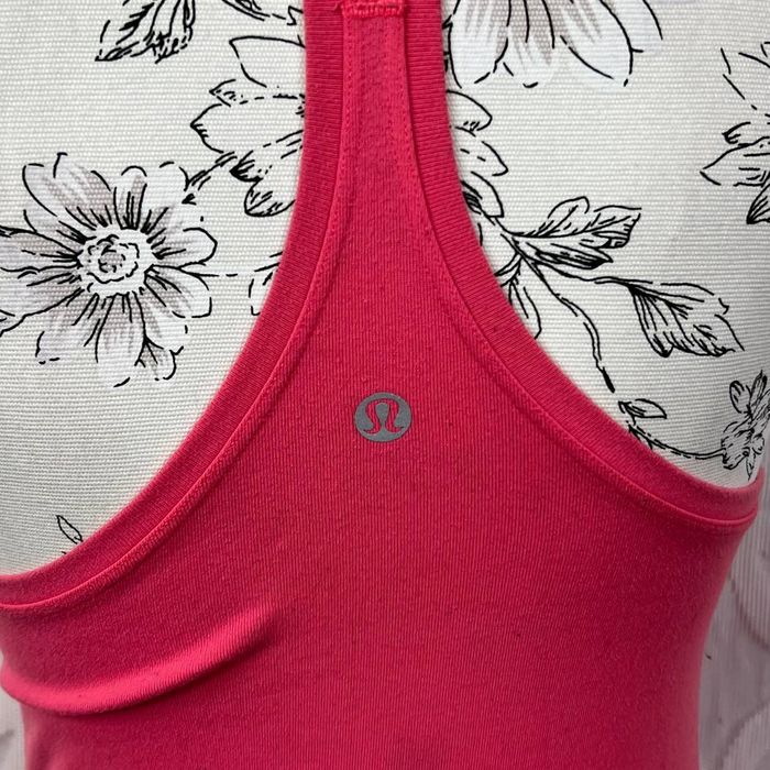 Lululemon Lululemon Cool Racerback II Electric Coral Tank Top Size 6