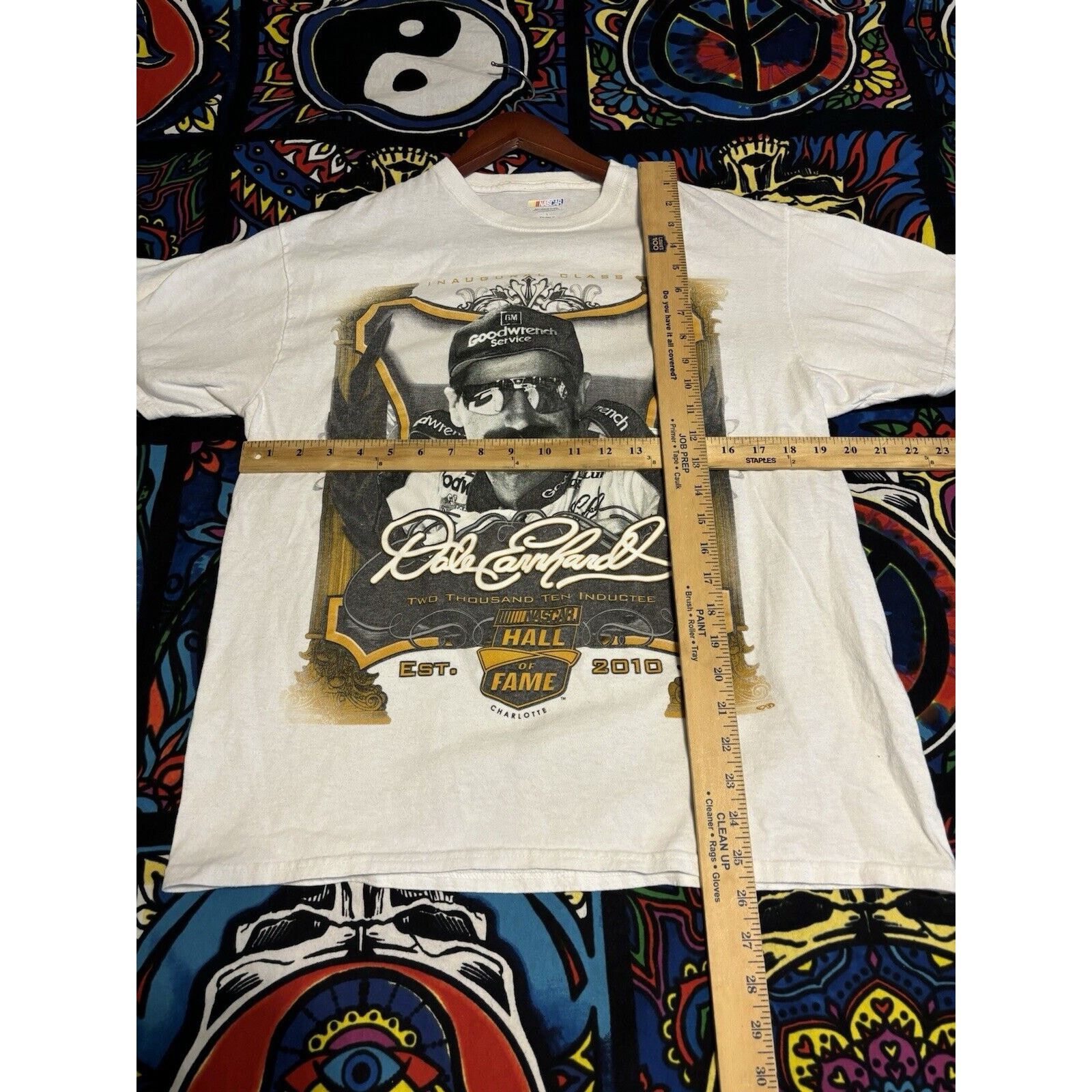 Other vintage inaugural class RIP dale nascar white T-shirt Large Size US L / EU 52-54 / 3 - 3 Thumbnail