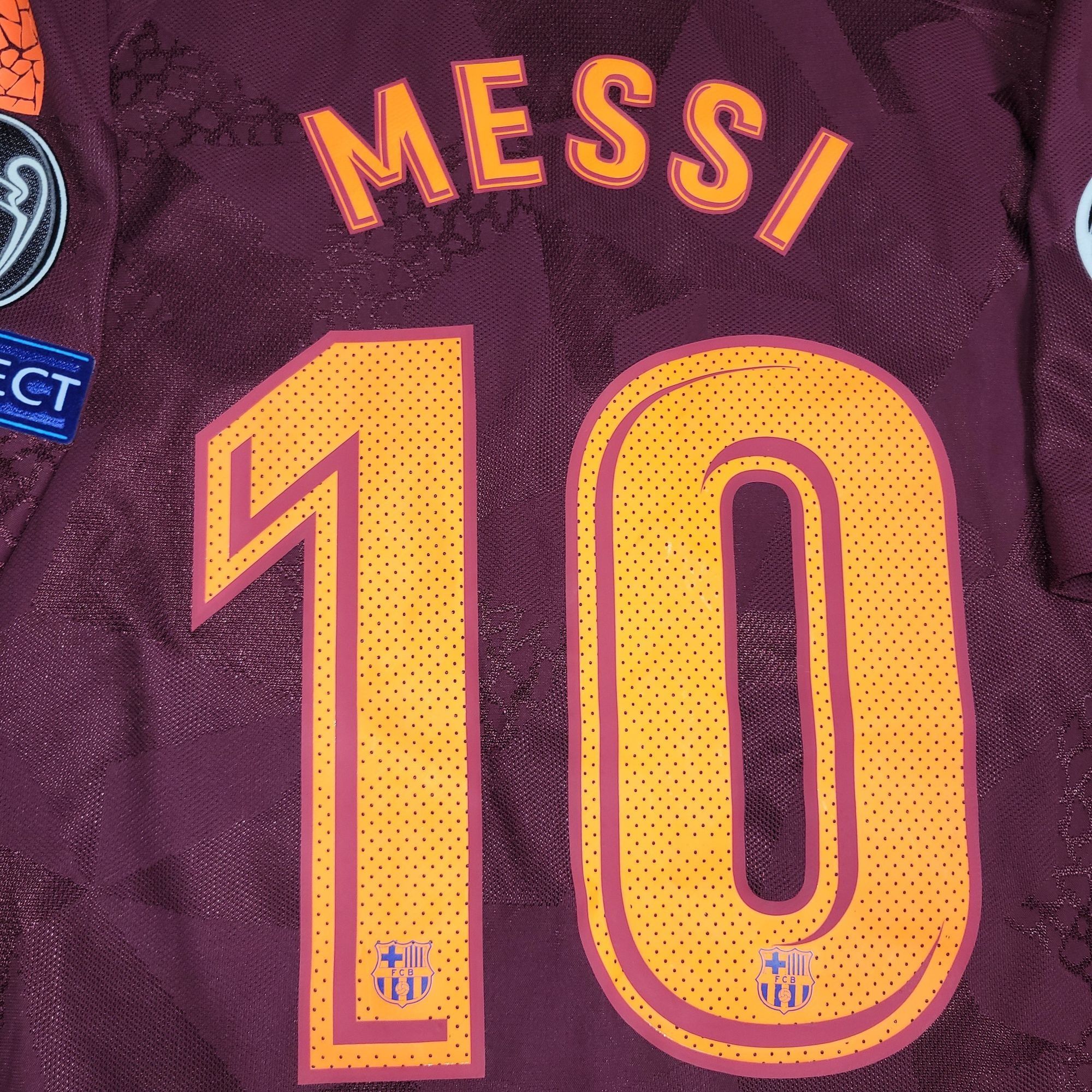 Nike Messi Barcelona 2017 2018 PLAYER ISSUE Soccer Jersey XL Size US XL / EU 56 / 4 - 4 Thumbnail
