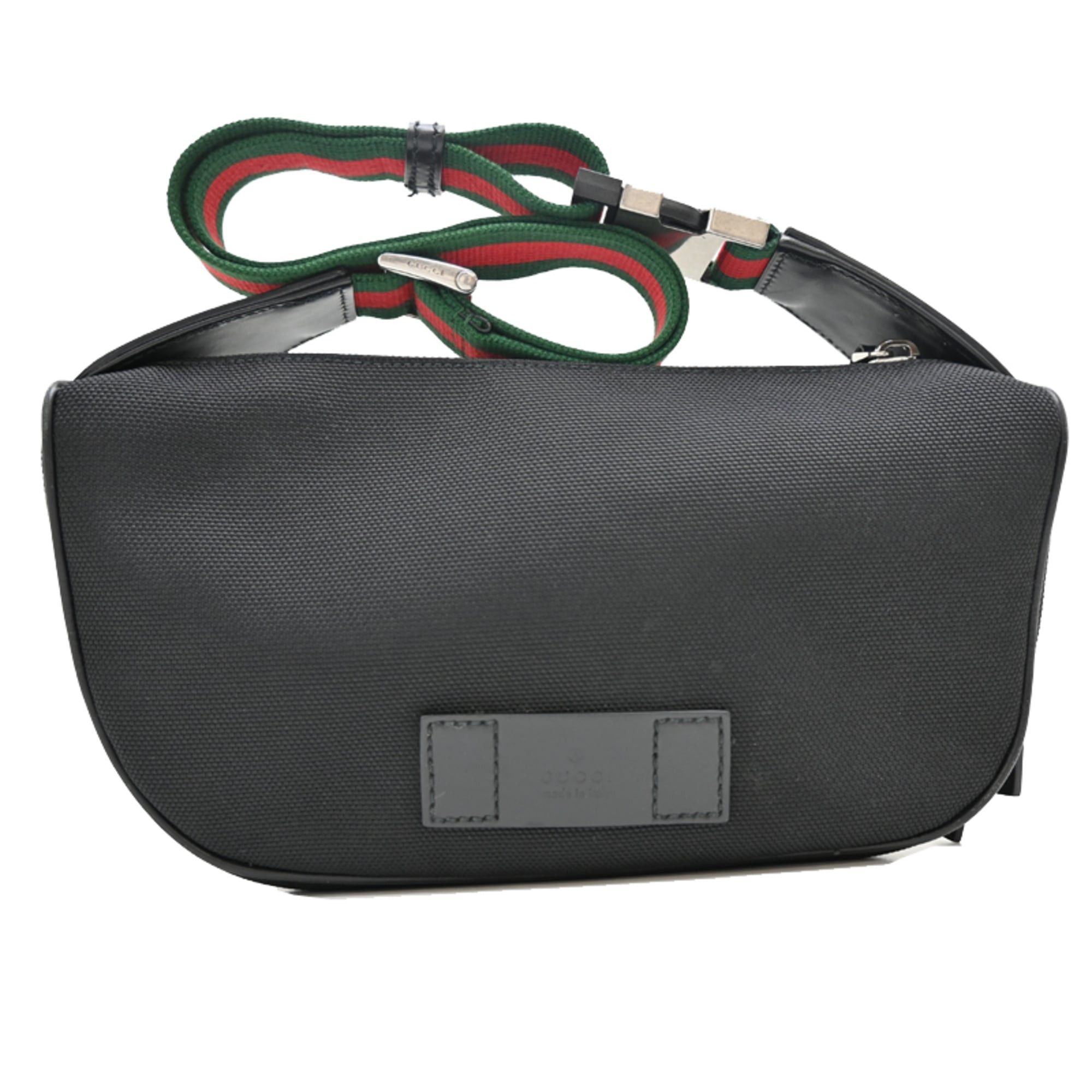 Gucci Gucci Waist Body Bag Outlet Women's/Men's 630920 Techno Canvas Black Size ONE SIZE - 1 Thumbnail