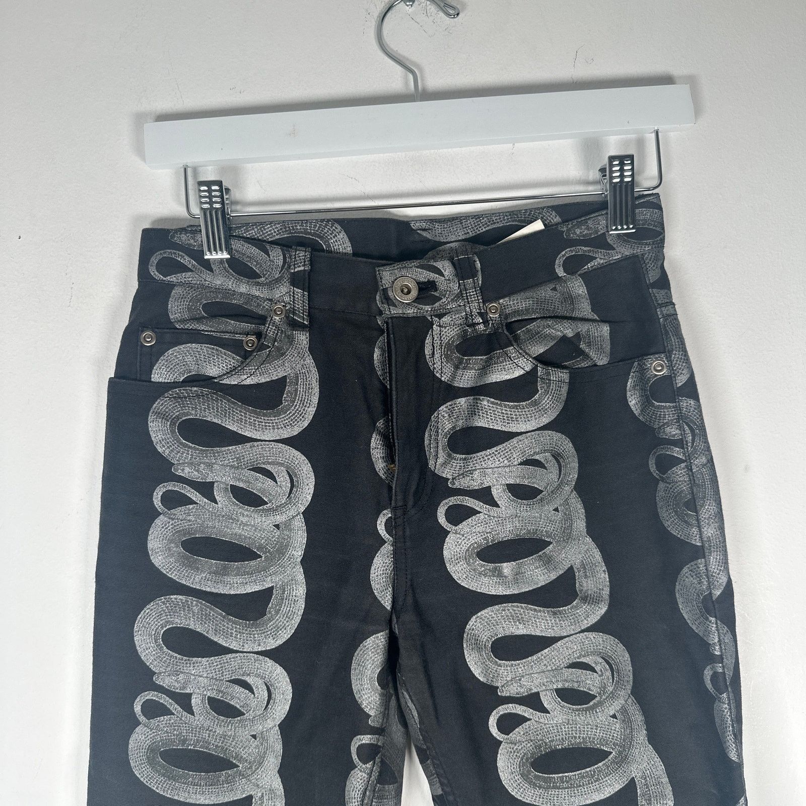 Hysteric Glamour Hysteric Glamour Snake Denim Jeans Size 27 Size US 27 - 2 Thumbnail