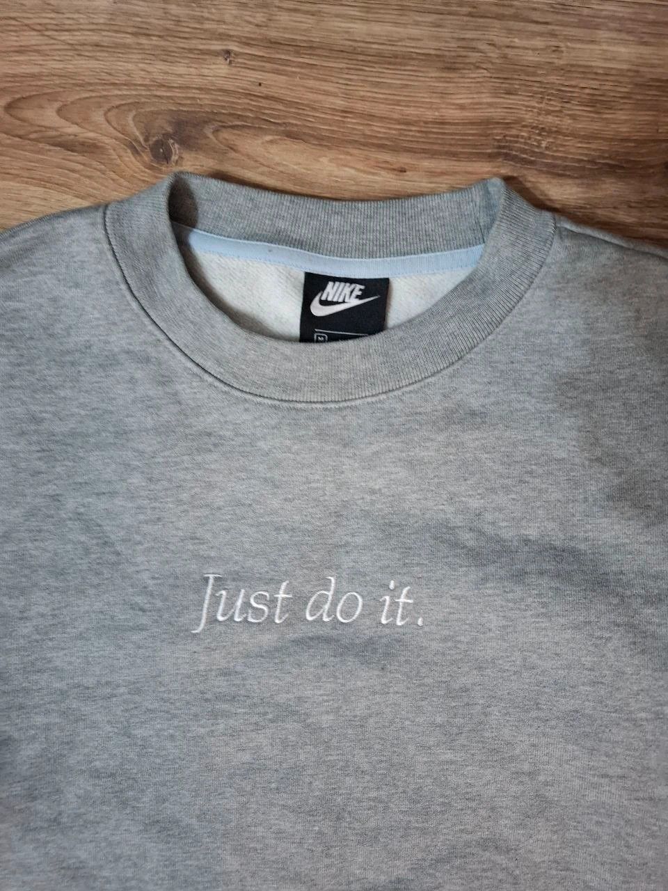 Nike sweatshirt Nike "just do it" Size US M / EU 48-50 / 2 - 2 Thumbnail
