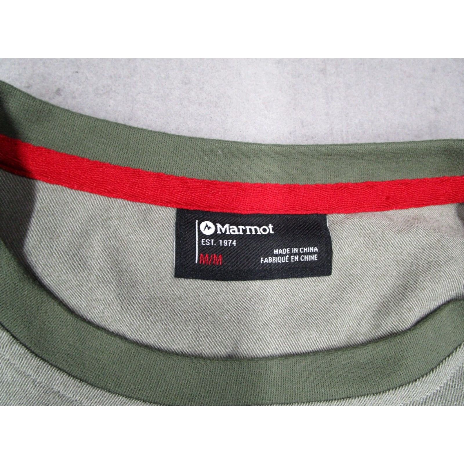 Marmot Marmot Shirt Women Medium Green Coolmax Crew Neck Pullover Long Sleeve Adult Medium Green - Marmot - Casual Classics Size M / US 6-8 / IT 42-44 - 3 Thumbnail