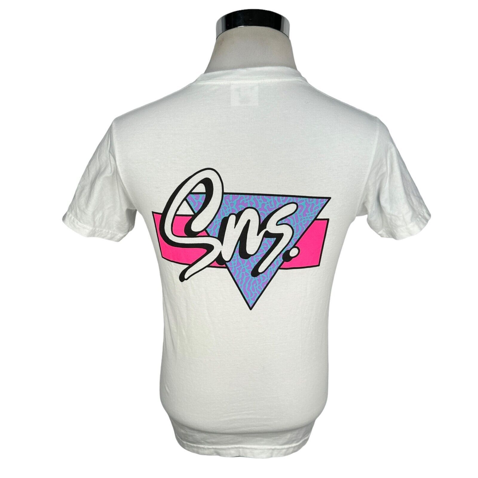 Sneakersnstuff SNS SneakersnStuff T-Shirt Men’s Small White Short Sleeve Size US S / EU 44-46 / 1 - 4 Thumbnail