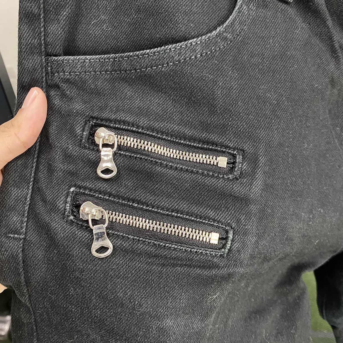Japanese Brand × SHAREEF Shareef Strecth Twill Skinny Jeans + more Size US 32 / EU 48 - 8 Thumbnail