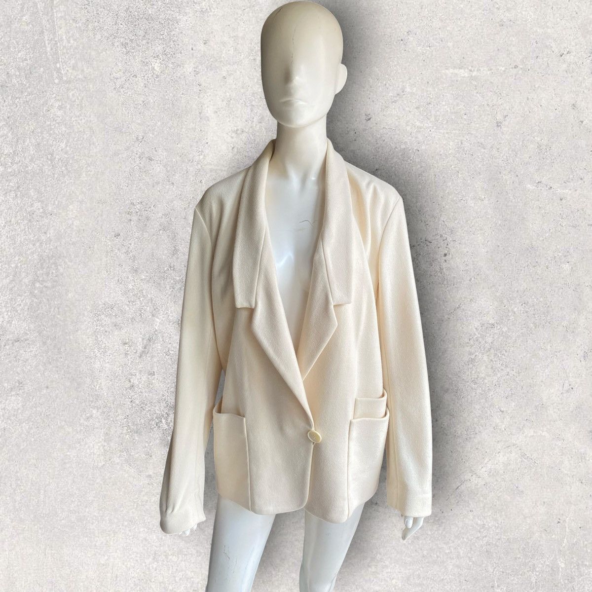 Hermes Vintage Hermes By Gaultier Wool Oversize Blazer Jacket Size S / US 4 / IT 40 - 1 Thumbnail