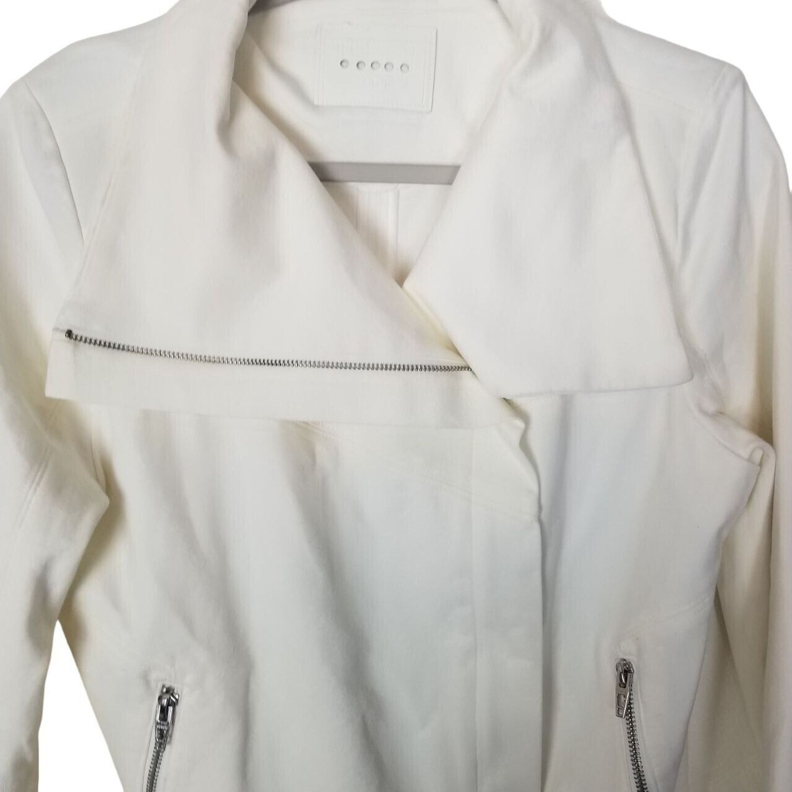 BLANKNYC BLANKNYC Funnel Neck Moto Jacket Full Zip Size L Asymmetric Size L / US 10 / IT 46 - 2 Thumbnail