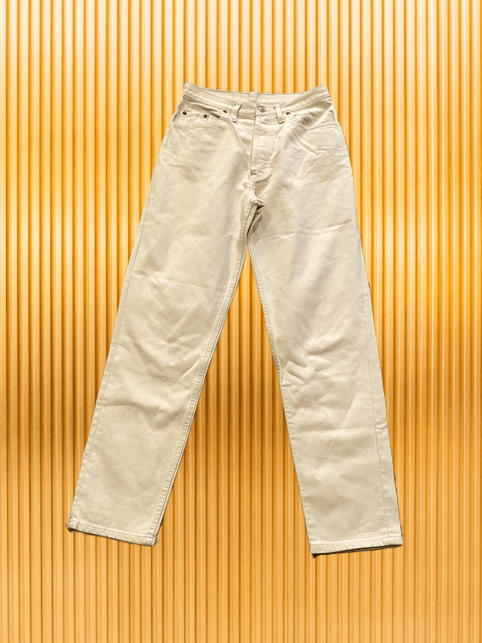 Levi's white vintage Levi's 501 jeans streetwear Y2K Size US 32 / EU 48 - 1 Thumbnail