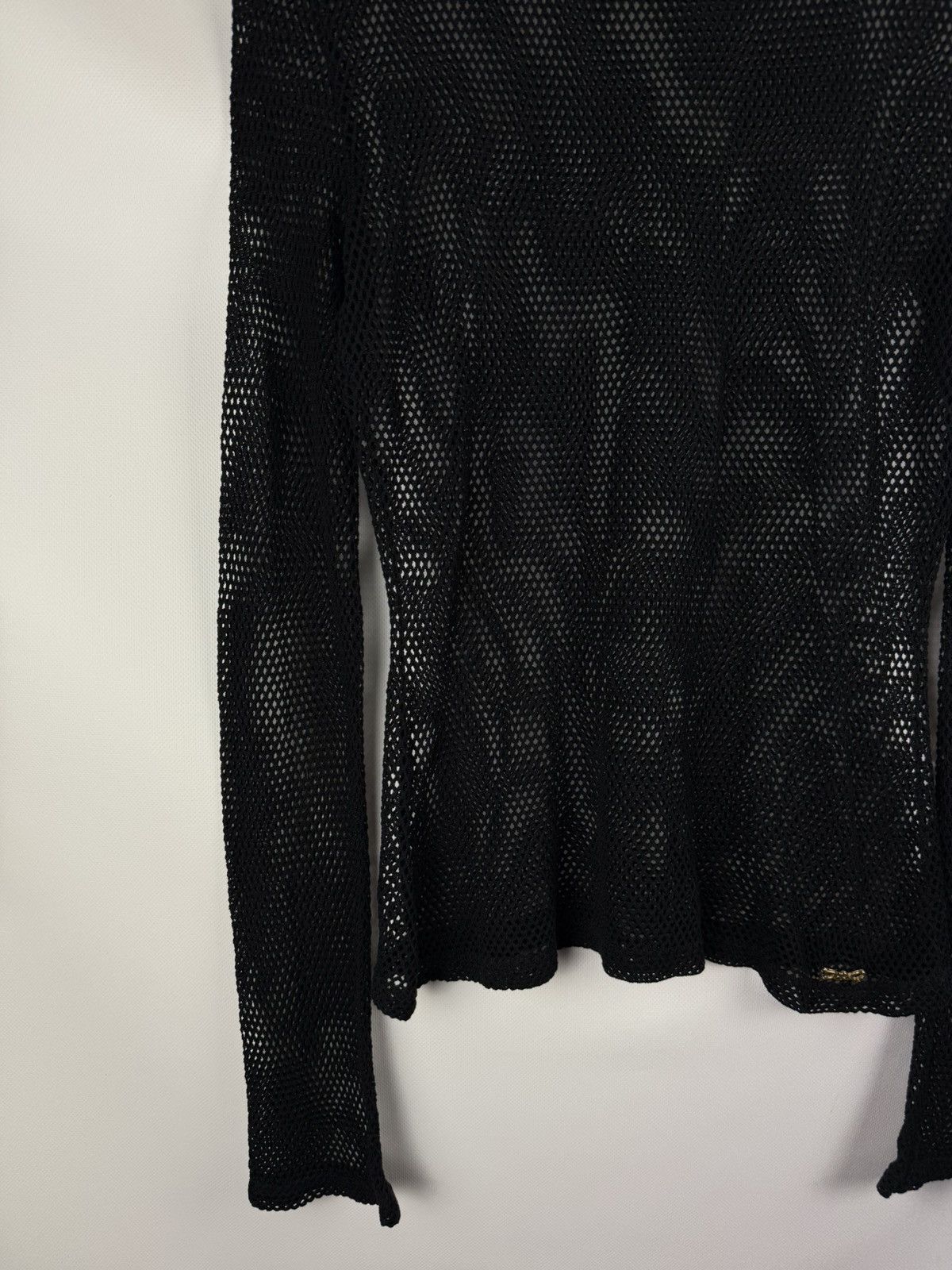 Dolce & Gabbana Dolce&Gabbana Net Mesh See-Through Long Sleeve Top Tunic Size M / US 6-8 / IT 42-44 - 7 Thumbnail