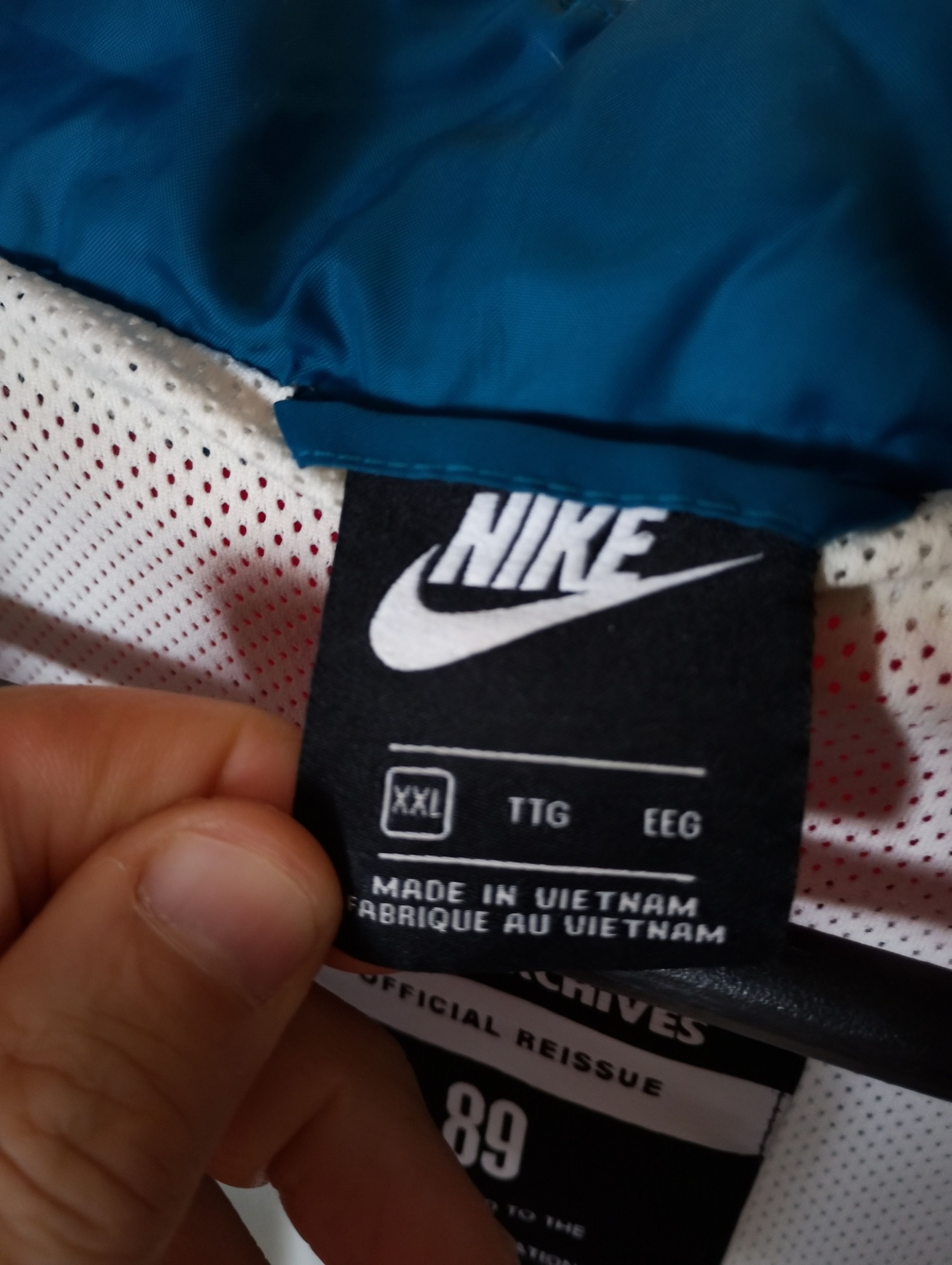 Nike Nike 1989 Archive Reissue Retro Windbreaker Jacket sz XXL Size US XXL / EU 58 / 5 - 9 Thumbnail