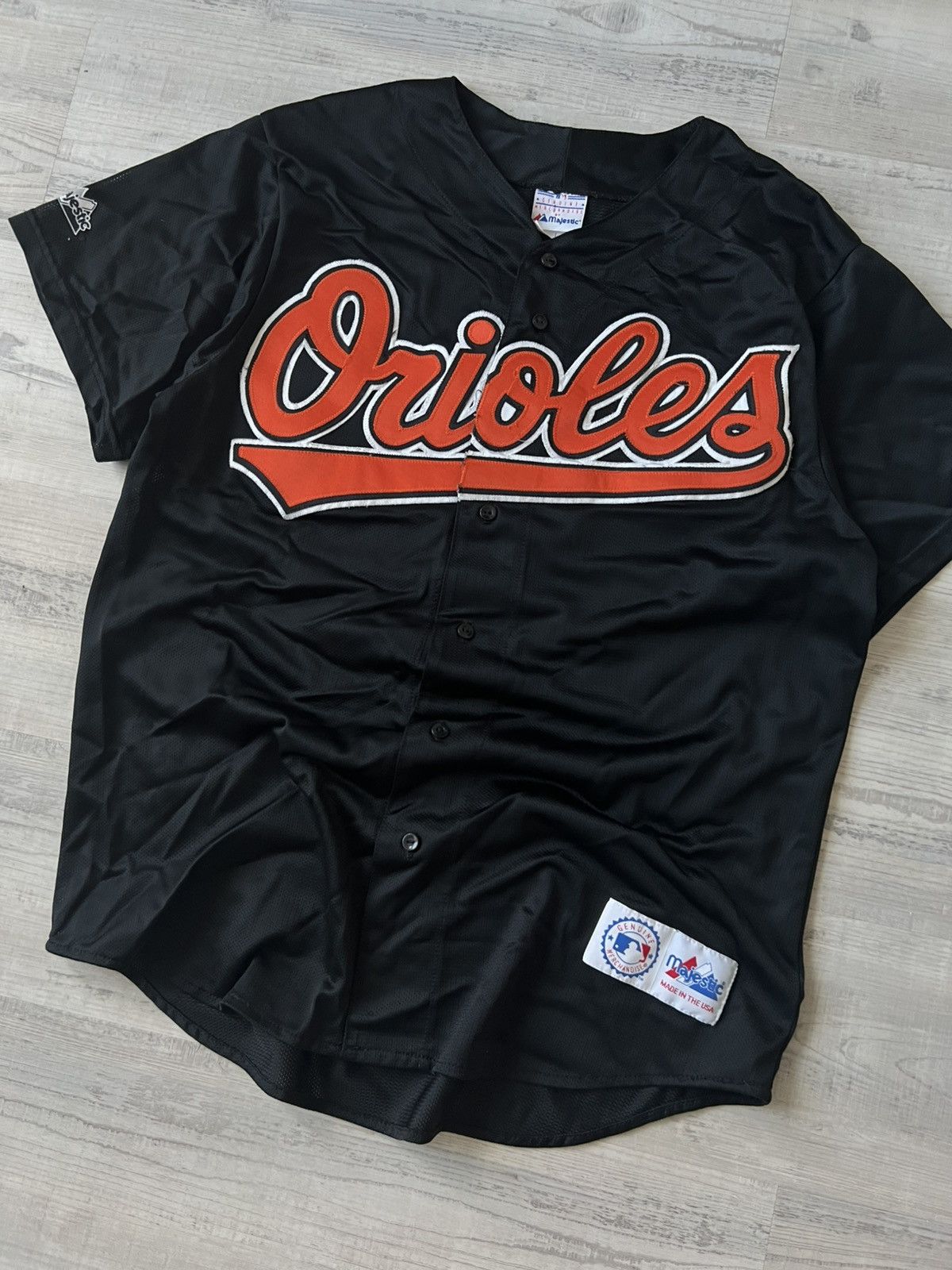 Vintage Vintage MLB Ripken Baltimore Orioles Stitch Baseball Jersey Size US L / EU 52-54 / 3 - 1 Thumbnail