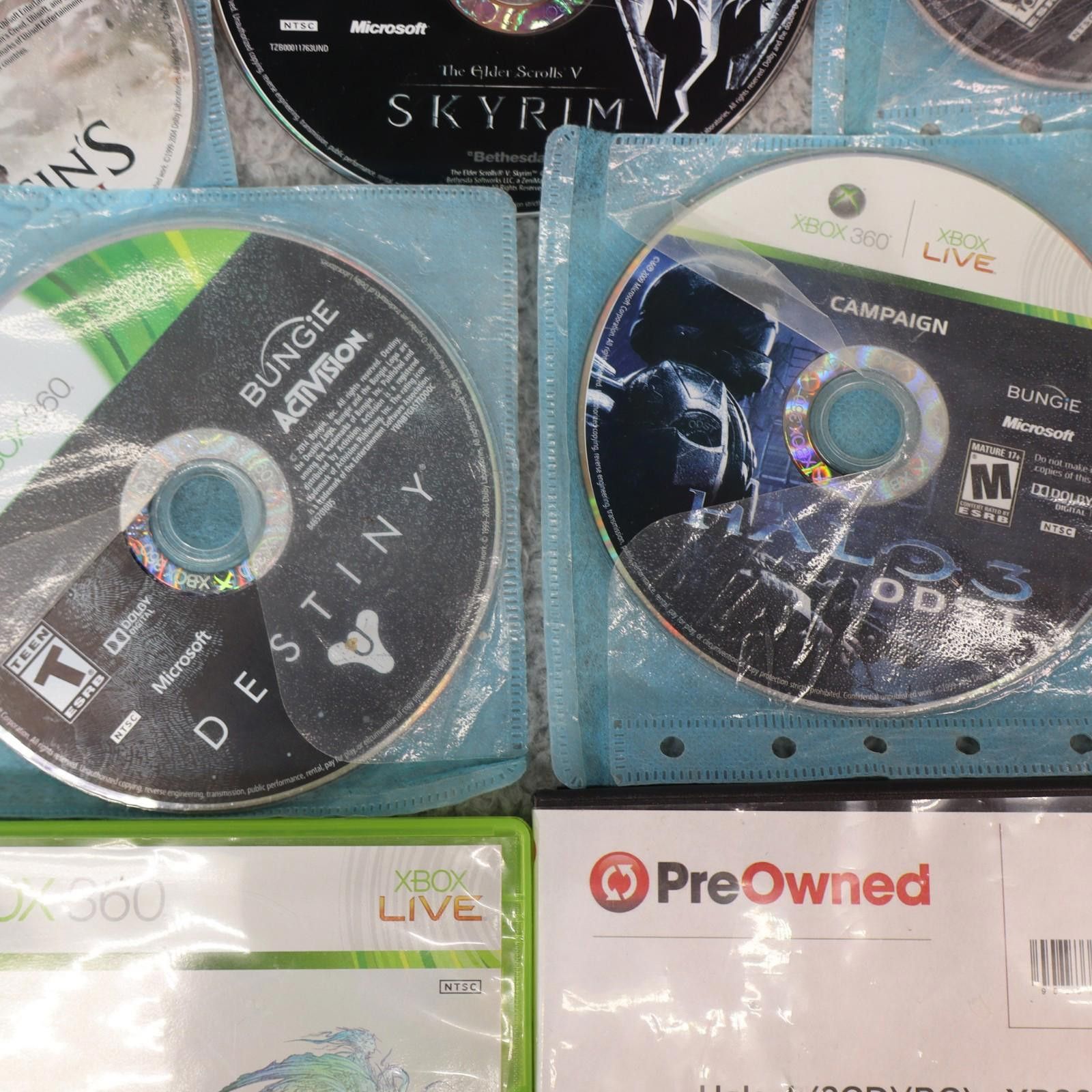 Other Microsoft Xbox 360 Bundle games, FF13 Halo 4, Halo 3, NFS + Size ONE SIZE - 6 Thumbnail